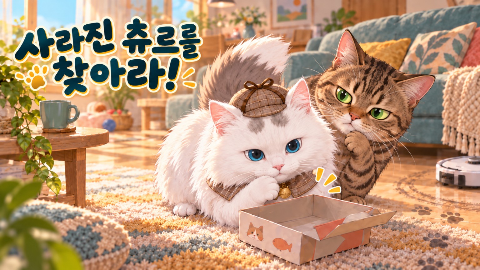 사라진 츄르를 찾아라 온라인 방탈출 게임 썸네일