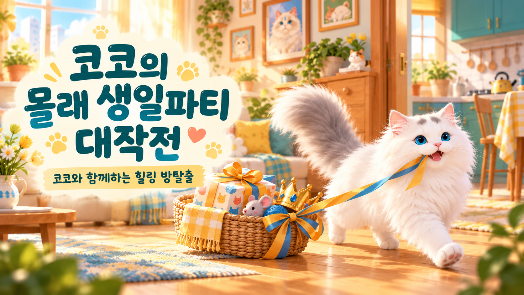 코코의 몰래 생일파티 대작전 온라인 방탈출 게임 썸네일