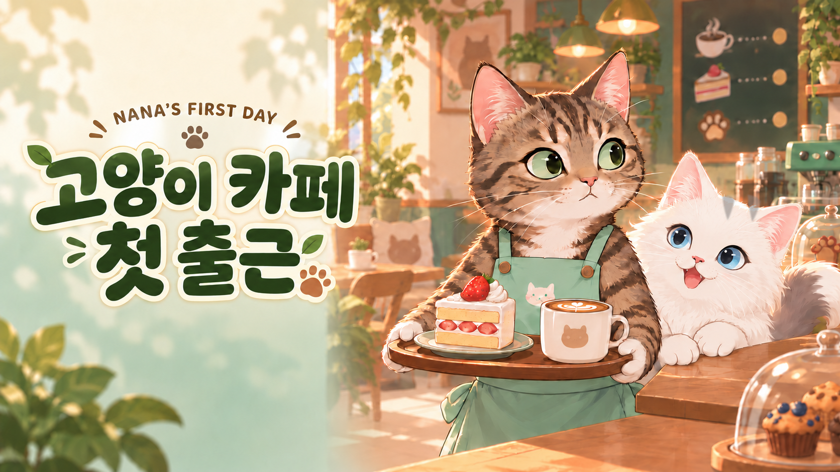 고양이 카페 첫 출근 온라인 게임 썸네일